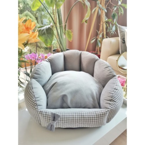 Лежак для тварин Chloe's Home Берлін S сірий (CLH5569)