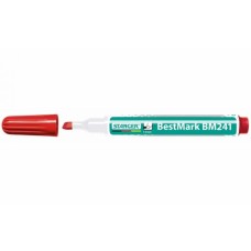 Маркер Stanger для сухостираємих дощок клин. наконечник червоний 1-4 мм (321032)