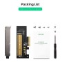Контролер Ugreen PCI-E 3.0 for SSD M.2 (NVMe) x4 CM302 (70503)
