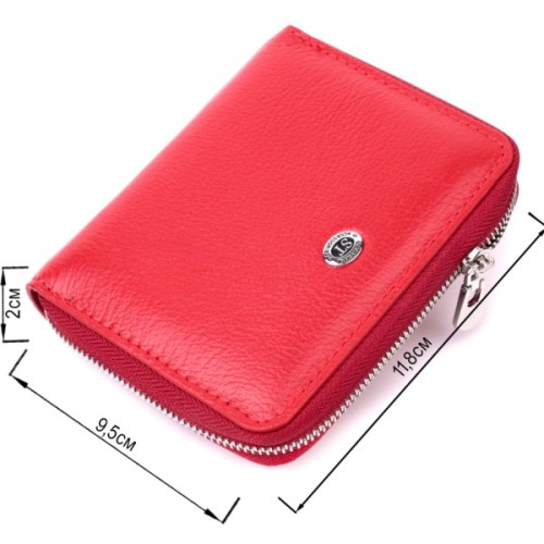 Гаманець ST Leather Шкіряний Червоний (19484)