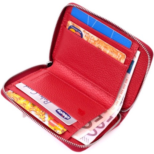 Гаманець ST Leather Шкіряний Червоний (19484)