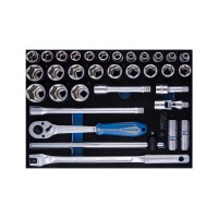 Набір інструментів KING TONY 1/2" 33 шт. (9-4333MRV04)