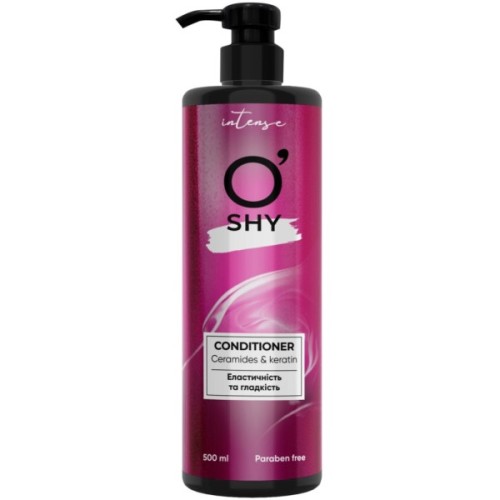 Кондиціонер для волосся O'Shy Intense Ceramides & Keratin Еластичність та гладкість 500 мл (4820263232910)