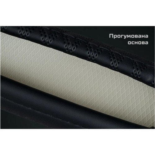 Чохол на руль VITOL L чорн (VLOD-24UC29 BK L)