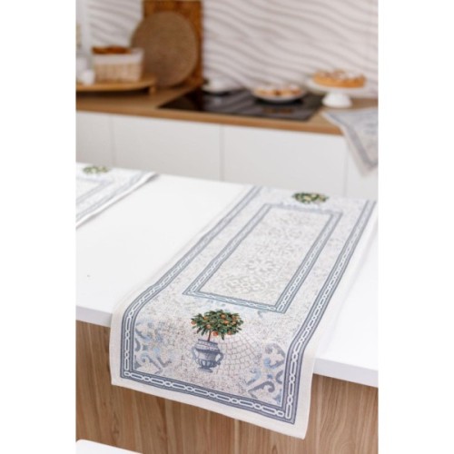 Доріжка на стіл Прованс гобеленова Афіни 40х140 см (035294)