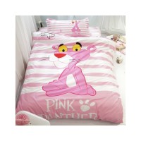 Постільна білизна MirSon Бязь Premium 17-0110 Pink Pantere 110х140 (2200001606081)