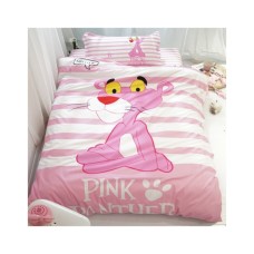 Постільна білизна MirSon Бязь Premium 17-0110 Pink Pantere 110х140 (2200001606081)