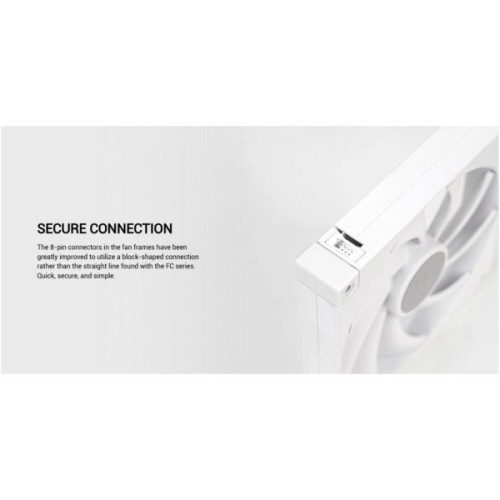 Кулер до корпусу Deepcool FD14 WH