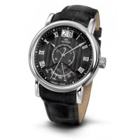 Наручний годинник Seculus 4506.3.7003 black, ss, black leather