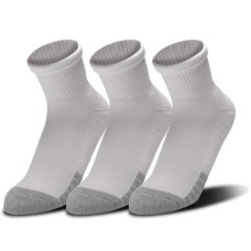 Шкарпетки Under Armour 1353262-100 Heatgear Quarter 3 пари Білий LG (192811960434)