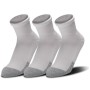Шкарпетки Under Armour 1353262-100 Heatgear Quarter 3 пари Білий LG (192811960434)