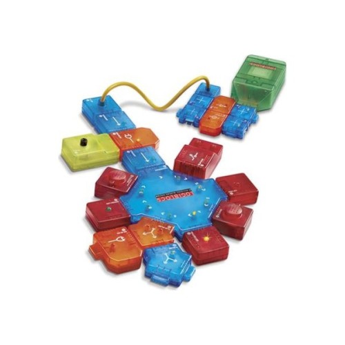 Конструктор 4М Електронний конструктор Logiblocs Розумні схеми для школи 70 модулів 19 проектів (00-01709)