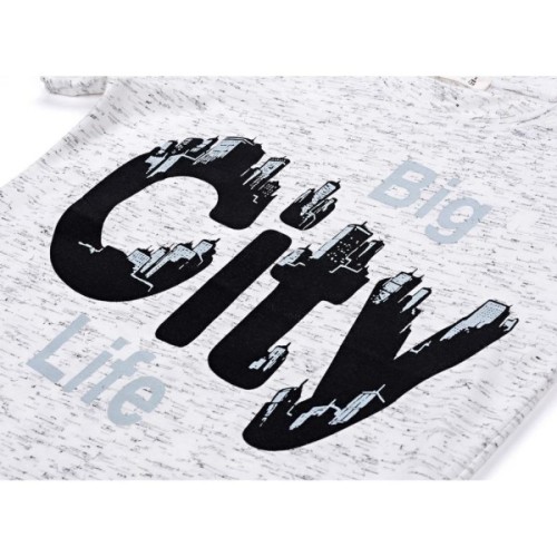 Футболка дитяча Breeze "BIG CITY LIFE" (11129-128B-gray)