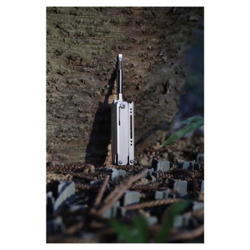 Мультитул Roxon зі змінними бітами Grey (M3)