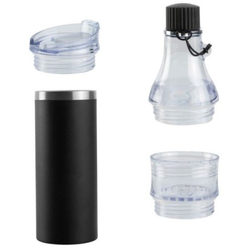 Термокружка Schwarzwolf Dominika 4 в 1 чорний (F4900500AJ3)