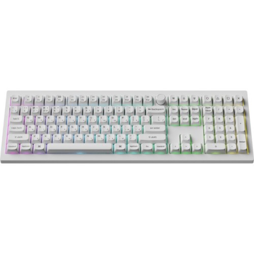 Клавіатура Keychron V6 Ultra Keychron Red Switch RGB UA White (V6U-F1-UA)