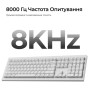 Клавіатура Keychron V6 Ultra Keychron Red Switch RGB UA White (V6U-F1-UA)