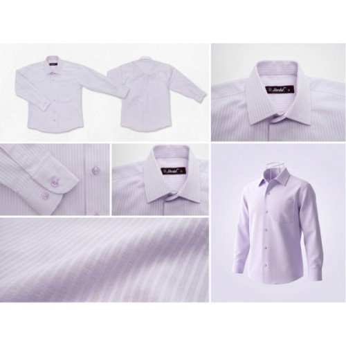 Сорочка дитяча Herdal з довгим рукавом (344-3-116B-lilac)