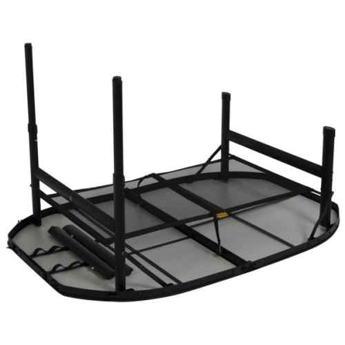Туристичний стіл Bo-Camp Northgate Oval 120x80 cm Black/Grey (1404187)