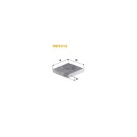 Фільтр салону Wixfiltron WP9315