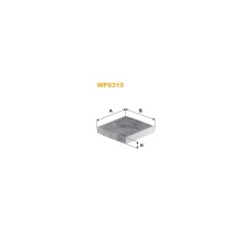 Фільтр салону Wixfiltron WP9315