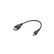 Перехідник OTG USB 2.0 AF to Micro 5P 0.15m Cablexpert (A-OTG-AFBM-03)