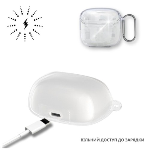 Чохол для навушників BeCover для JBL Tune Flex 2 Transparent (714829)