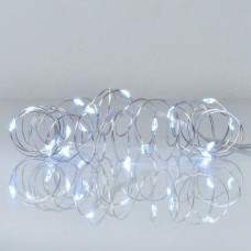 Гірлянда YES! Fun Нитка на мідному дроті 20 LED Холодно-біла 2 м Статична На батарейках (975021)