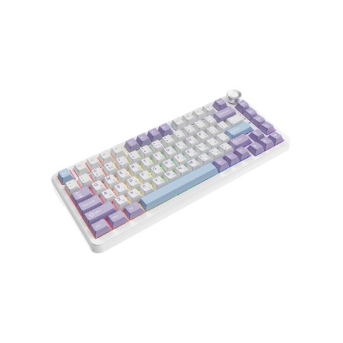 Клавіатура Ajazz AK820 MAX Magnetic Switch RGB USB White (AK820MAX-WM-PWB)