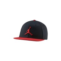 Кепка Nike Air Jordan Pro Jumpman Snapback AR2118-019 чорний, червоний Уні MISC (194501096317)
