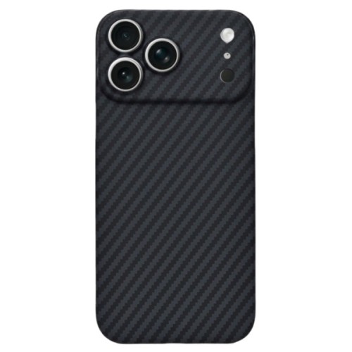 Чохол до мобільного телефона BeCover FIBRA Carbonite MagSafe Apple iPhone 17 Pro Max Black (715410)