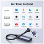 Перехідник USB/USB-C to HDMI 4K/60Hz Ugreen (40189)