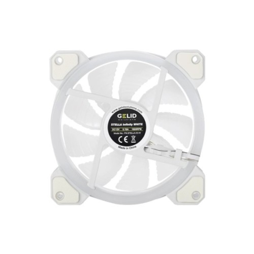 Кулер до корпусу Gelid Solutions Stella ARGB White 120mm (FN-STELLA-03-W)