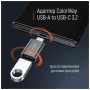 Перехідник OTG USB 3.2 AF to USB-C ColorWay (CW-AD-AC3)