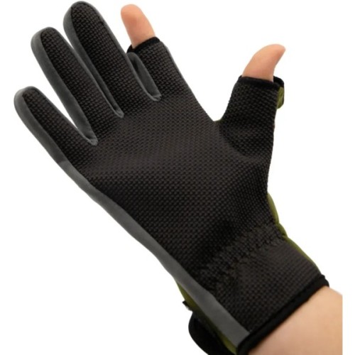 Рукавиці Tramp Effort неопренові 1,5мм зелені/сірі, S (TRGB-002-S)