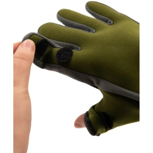 Рукавиці Tramp Effort неопренові 1,5мм зелені/сірі, S (TRGB-002-S)