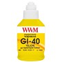 Чорнило WWM Canon GI-40 для G5040/G6040 190г Yellow (KeyLock) (G40Y)