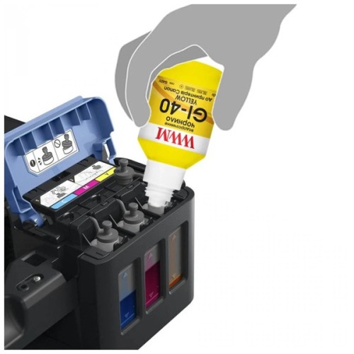 Чорнило WWM Canon GI-40 для G5040/G6040 190г Yellow (KeyLock) (G40Y)
