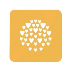 Кондитерський килимок Silikomart для декорування "Серце" d 100 мм h 1 мм 2 шт (STENCIL CUORE) Кондитерський килимок Silikomart для декорування "Серце" d 100 мм h 1 мм 2 шт (STENCIL CUORE)