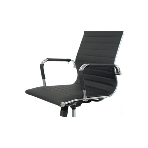 Офісне крісло Аклас Кап PB Tilt (XY-8101) Черный (PU Black) (00148893)