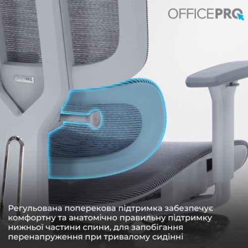 Офісне крісло OfficePro Skyline OC750-G-DG-DG (OC750-G-DG-DG)