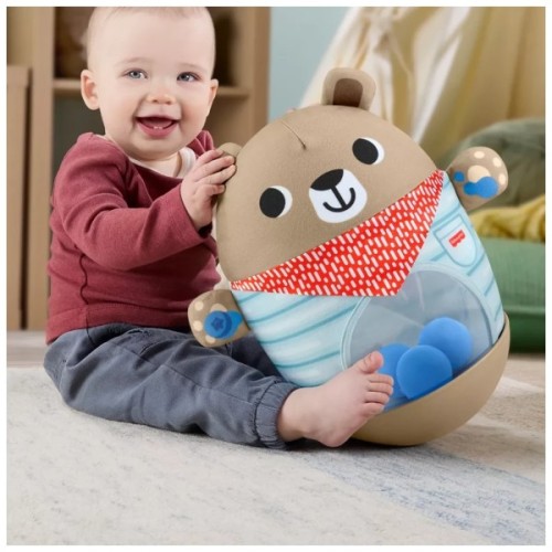 Розвиваюча іграшка Fisher-Price Ведмедик-неваляйко (JLB83)