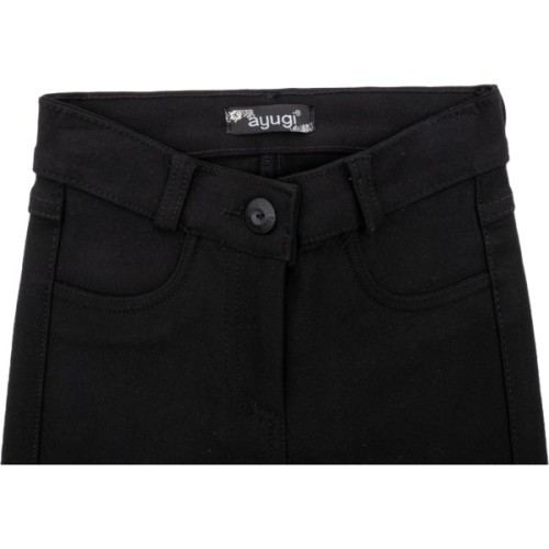 Штани дитячі A-Yugi шкільні (9047-122G-black)