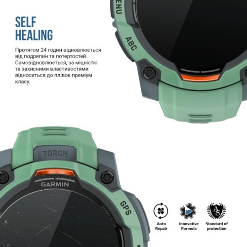 Плівка захисна Armorstandart Matte hydrogel Garmin Instinct 3 45mm 6 pcs (ARM92021)