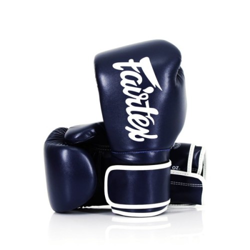 Боксерські рукавички Fairtex BGV14 Blue 12 унцій (бинти в комплекті) (BGV14_12oz_Blue)