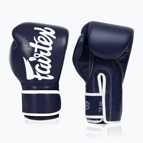 Боксерські рукавички Fairtex BGV14 Blue 12 унцій (бинти в комплекті) (BGV14_12oz_Blue)