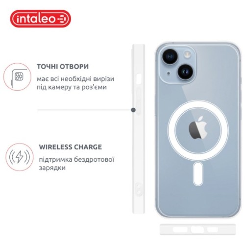 Чохол до мобільного телефона Intaleo CLEAR MagSafe Apple iPhone 14 Plus (1283126578212)