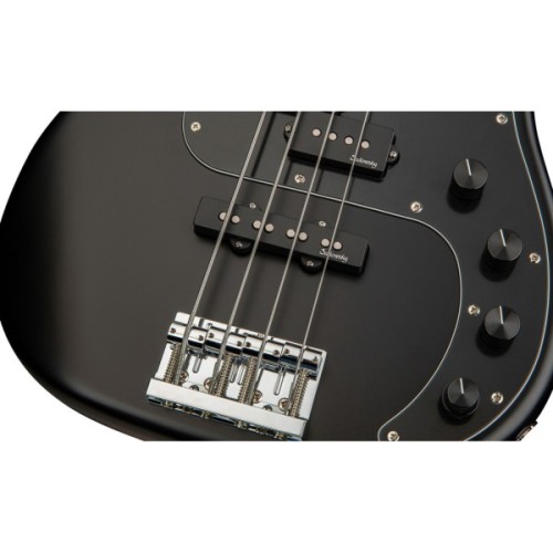 Бас-гітара Sadowsky MetroLine 21-Fret Hybrid P/J Bass Ash 4-String - Solid Black Satin (SML21HP4 93 ASH FR)
