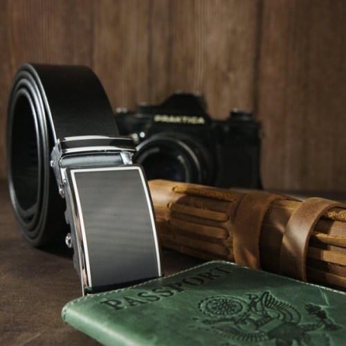 Ремінь Vintage Чоловічий Чорний (20289)