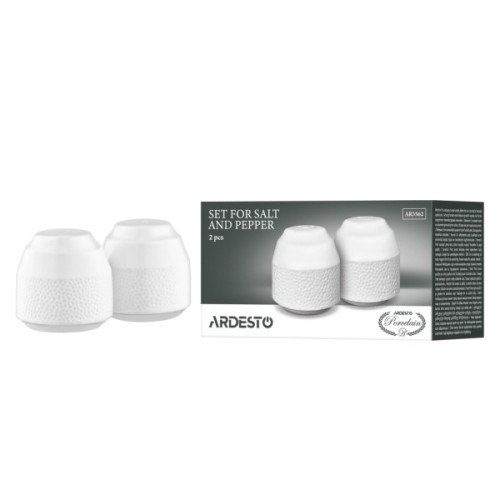 Набір для спецій Ardesto Ancona, для солі та перцю 2 предмети, 5.4х5.5см (AR3562)